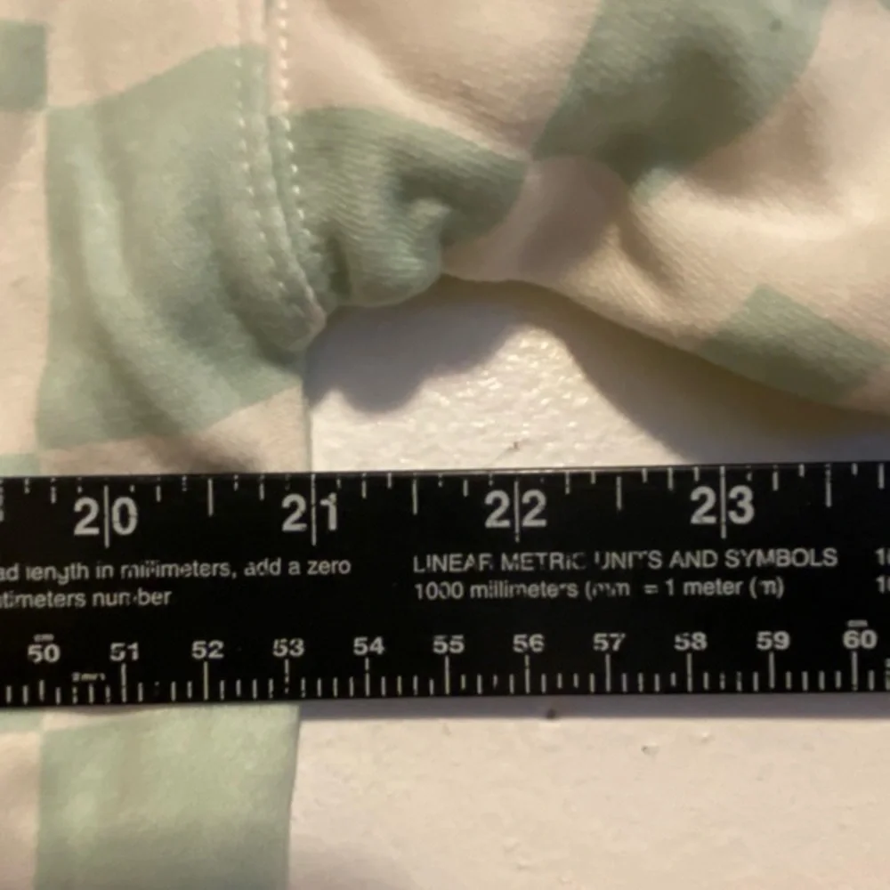 Wild Fable Sweatshirt Women’s Size S Green Checker Hoodie Pull Over Sized - Picture 9 of 11
